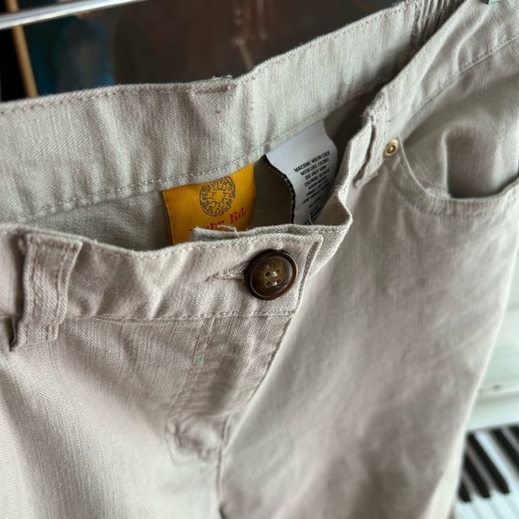 Ruby Rd. Cream Straight Leg Pants 12P - Picture 8 of 16